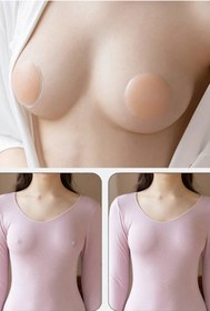 Resim SHINE DESIGN 3 Çift Silikon Göğüs Ucu Kapatıcı Gizleyici Kendinden Yapışkanlı ve Yeniden Kullanılabilir Silicone 