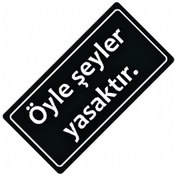 Resim Öyle Şeyler Yazılı Sök-tak-pratik Vantuzlu Yeni Nesil Dekor Pl 