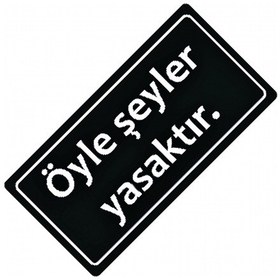 Resim Öyle Şeyler Yazılı Sök-tak-pratik Vantuzlu Yeni Nesil Dekor Pl 