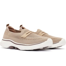 Resim Derimod Zero Kadın Bej Kumaş Loafer 26PFE49326F 