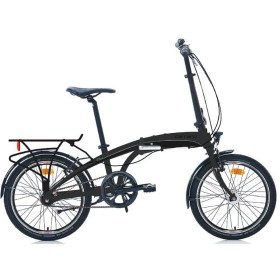 Resim Carraro Flexi Nero 20 Jant V Fren Katlanır Bisiklet (Mat Siyah Krom Kırmızı) - 32 