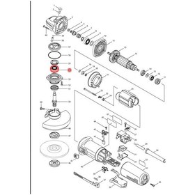 Resim Makita 9565CVR Rulman 6201 Ürün Kodu 211129-9 