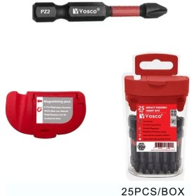 Resim Vosco Impact Bits Uç Matkap Ucu Tornavida Ucu Vidalama Ucu Impact Pz2-50 mm - 1 Adet 