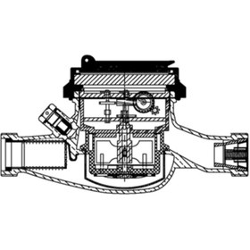 Resim Genel Markalar Su Sayacı Dn20 - 3/4 - Rekorsuz 
