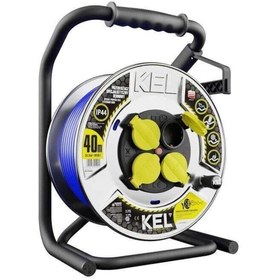 Resim KEL 99455 Ağır Hizmet Tipi Uzatma Kablosu 30m, 3x2.5 Mm2 