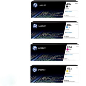 Resim HP 415a / Cf415a Orijinal Avantaj Paket (4'lü) W2030a-2031a-2032a-2033a 