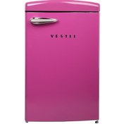 Resim Vestel RETRO SB14111 Pembe 122 Lt Statik Buzdolabı 