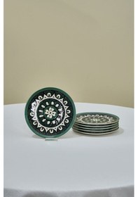 Resim Karaca Lagada 6 Parça Porselen Pasta Seti 