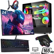 Resim Izoly Ragnarok i7-12700F 32 GB 1 TB NVMe SSD 8 GB RTX3070 24" Free Dos Masaüstü Oyuncu Bilgisayarı 