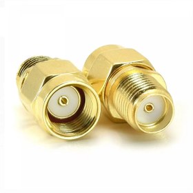 Resim Robizstore Rp Sma Erkek To Sma Dişi Adaptör Soket Altın Kaplama Soket 0-6Ghz 