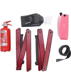 Resim JetTedarik 6 Parça Profesyonel Trafik Seti - Araç Muayene Uyumlu Full Güvenlik Paketi 