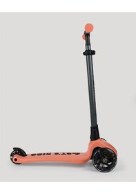 Resim Let's Be Child Let's Ride Two Işıklı Katlanabilir 3 Tekerlekli Scooter Somon 