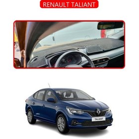 Resim Renault Talıanttorpido Koruma Halısı Kırmızı Kenar 