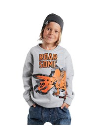 Resim Denokids Roar Erkek Çocuk Sweatshirt - Gri 