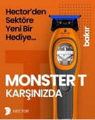 Resim Hector MONSTERT - Profesyonel Sıfırlama ve Sakal Kesim Makinesi - TURUNCU 