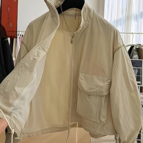 Resim 2025 İlkbahar/Sonbahar Şık Günlük Kısa Bayan Cekili, Çift Yaka Rüzgarlık ile şeffaf, Modern Tasar, Șehir Stilini Sevenler ve Profesyoneller için Nefis Giysi 