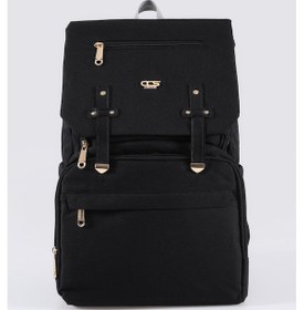 Resim Ççs 51768 Anne Bebek Çantası Siyah 