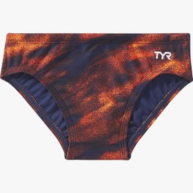 Resim Durafast Elite® Boy's Brief Swimsuit | Soren 810 Orange - 22 