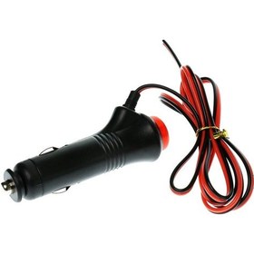 Resim Suntek 1M 12V/24V Kırmızı Led Araç Çakmaklık Güç Kablosu 