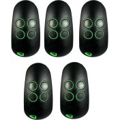 Resim Quartz Realm 5pcs Garaj Kapısı Uzaktan Kumanda TOPD4REN 806TS-0290 Çift Frekans 433.92MHZ &amp; 868.35MHZ Kapı Uzaktan El Verici (Yurt Dışından) 