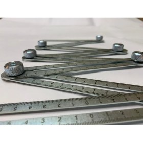 Resim Çok Fonksiyonlu Delik Şablon Cetveli 94 Cm, Pratik ve Kullanışlı Tasarım 