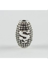 Resim Csmtex 5 8 Mm Arpa Kesim Metal Harf Metal Tesbih Harfi -ş 