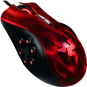 Resim Razer Naga Hex Kirmizi Lazer Oyun Mouse RZ01-00750200-R3M1 