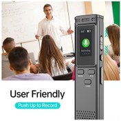 Resim Geekyou K66 Ses Kaydedici - 64gb Hafıza, 288 Saat Kayıt Süresi, 0.96" Renkli Ekran, 1536kbps Kalitesi, Ses Kontrolü Ve Dış Ses Çıkışı 