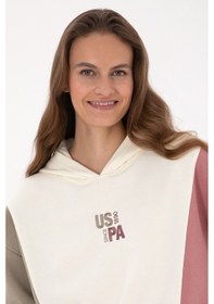 Resim U.s. Polo Assn. Kadın Sweatshirt 50313585-vr256 İnci 