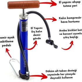 Resim Havasan Küçük Boy Pompa 32 cm Santim Ömürlük 