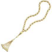 Resim Altın Tesbih Classic Oval 