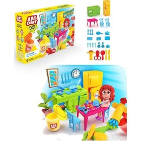 Resim Oyuncak Mutfak Oyun Hamur Seti 280 Gr Eğitici Set 