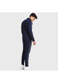 Resim Under Armour Knit Track Erkek Lacivert Dik Yaka Eşofman Takımı Lacivert 
