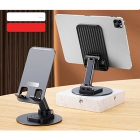 Resim Katlanabilir Telefon Tutucu Stand Yuvarlak Tabanlı 5545 Çok Renkli 