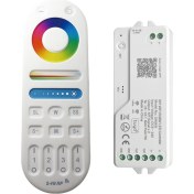 Resim Bueattuh DR04W Tua Spı Wifi Rgbw LED Denetleyici Dimmer Google Alexa ile Çalışma Rgb LED Şerit Için Kablosuz Kontrol (Yurt Dışından) 