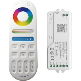 Resim Bueattuh DR04W Tua Spı Wifi Rgbw LED Denetleyici Dimmer Google Alexa ile Çalışma Rgb LED Şerit Için Kablosuz Kontrol (Yurt Dışından) 