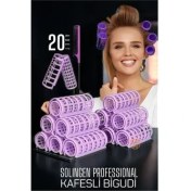 Resim Kafes Gece Bigudisi 2.5 cm 20 Adet Solingen Professional 