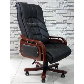 Resim Koltuk Stilim Italo V.i.p Ahşap Makam Koltuğu 