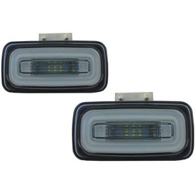 Resim Mercedes G Serisi W463 Ledli Arka Tampon Reflektörü Seti Füme 
