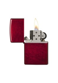 Resim Zippo Classic Candy Apple Red Dizayn Çakmak Kırmızı 