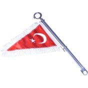 Resim Apollo Makam Bayrağı-beyaz 