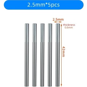Resim Mingjin Shop 1 2,5 mm 5 Adet Stil Maant D1 Akıllı Elektrikli Parlatma Makinesi Bileme Mini Oyma Alet Takımı Dıy Yeşim Gravür Taşlama Kalem Pcb Kesme Aleti (Yurt Dışından) 