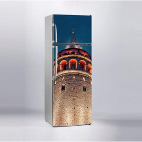 Resim Jasmin2020 Buzdolabı Sticker Kaplama Etiketi Galata Kulesi 