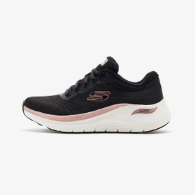 Resim Skechers Arch Fit 2.0 Glow The Distance Kadın Ayakkabı150067tk-bkrg Siyah 