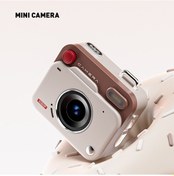 Resim Yeni Ccd Retro Mini Küçük Dijital Kamera Öğrenci Kampüsü Kamera Video Hd Fotoğraf Piksel Haki Kahverengi 