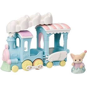 Resim Sylvanian Families Uçan Bulutlu Gökkuşağı Treni Sylavanian Families 