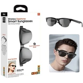 Resim Fulltech FB22 Çift Hoparlörlü, Dokunmatik Kontrollü Akıllı Güneş Gözlüğü 