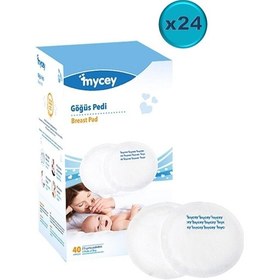 Resim Mycey Göğüs Pedi (40 Lı) 960 Adet (24PK*40) 