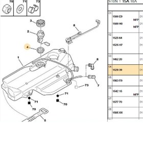Resim PSA Şamandıra Oringi (1528.39-1528.56) Uyumlu 