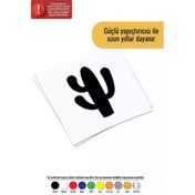 Resim Kaktüs - Araç, Oto, Laptop, Duvar Uyumlu Sticker 60 78 Cm 
